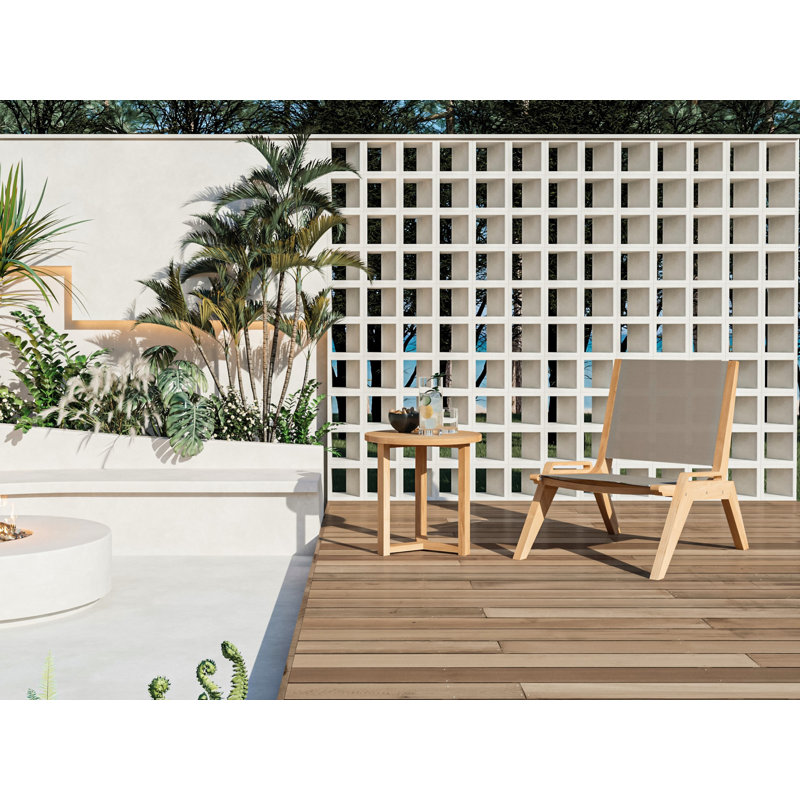 Draper Sling Teak Patio Chair