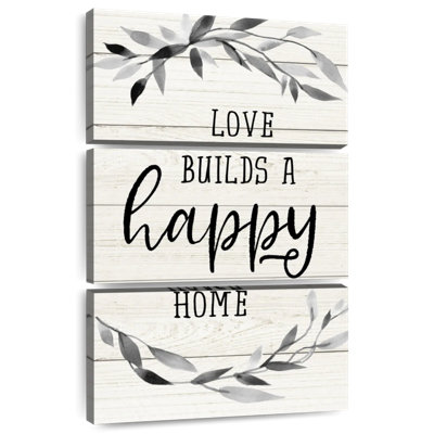 Plaque murale Kema Love Builds II