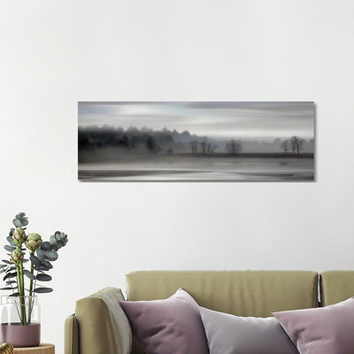 Rising by Madeline Clark - Wrapped Canvas Panoramic Painting