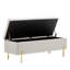 Banc de rangement rembourré avec couvercle Yvonne-305322592