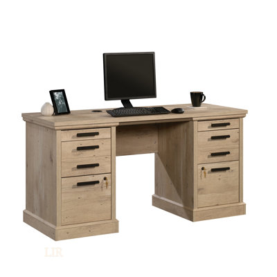 Durable Credenza With Brown Finish, Spacious Storage, And Cord Management For Modern Workspaces