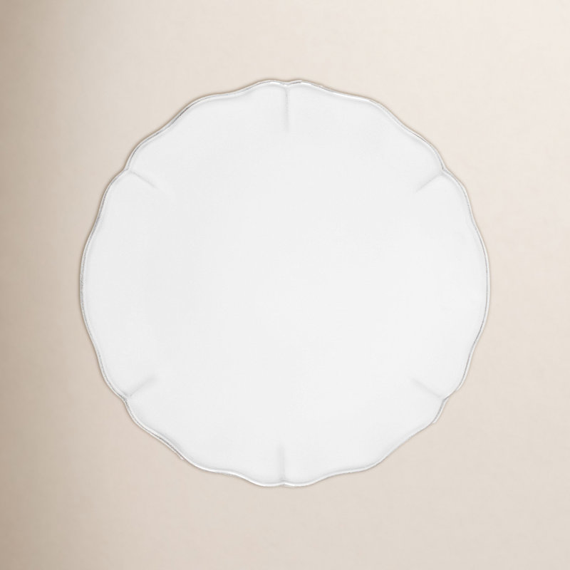 Alentejo Charger Plate/Platter, Cloud White