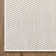 Marshanna Leif Nordic Geometric Pattern Indoor Outdoor Ivory Flatweave