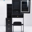 Petite table de meuble-lavabo avec miroir à DEL ajustable Brightness