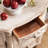 European Style Half-Round Storage Accent Cabinet-105297790