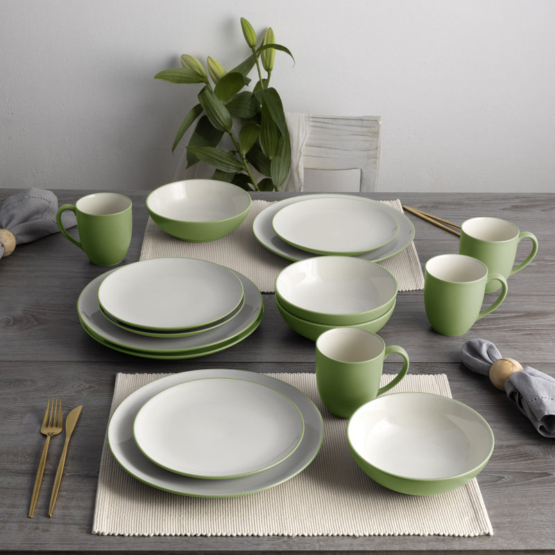 Couvert individuel 4 pièces Noritake Colorwave Coupe, Pomme