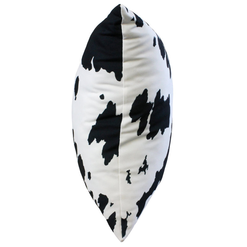  Housse et insert de coussin décoratif en polyester, Noir