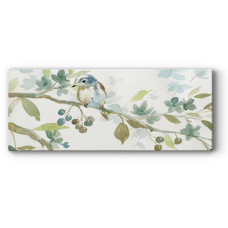 Commencement du printemps II sur toile, H 8 po x l 20 po x P 1,5 po