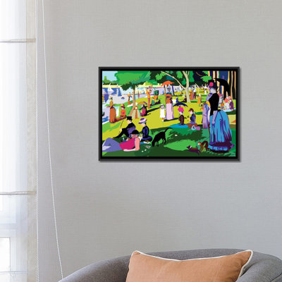 Dimanche après-midi sur l'île de La Grande Jatte par Georges Seurat - reproduction