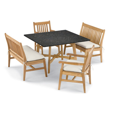 Wexford Outdoor - Piece Dining Set with Cushions
