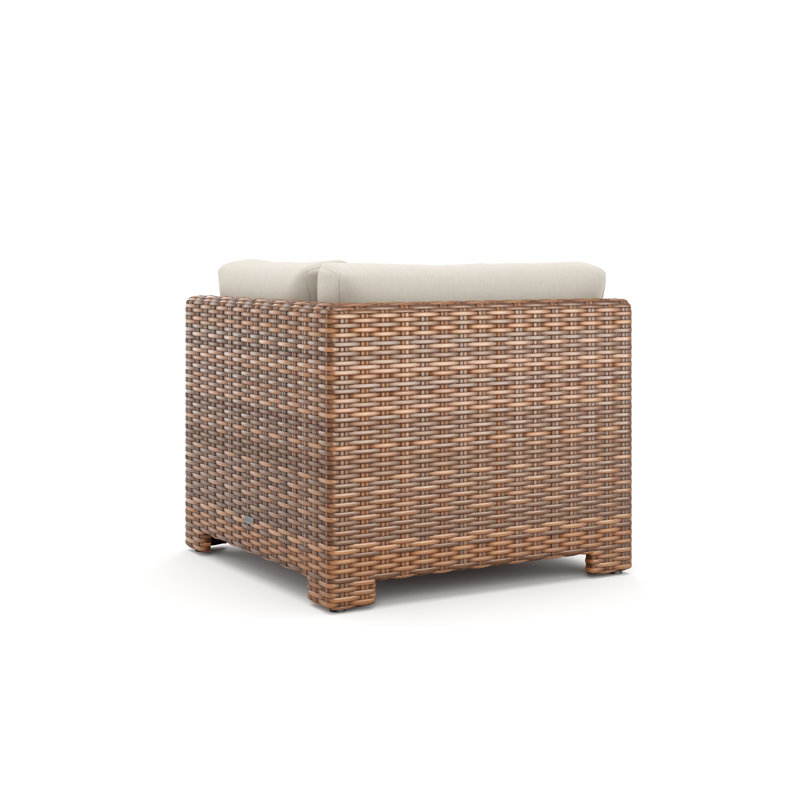 Nico Outdoor Corner Wedge Lounge Chair