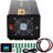 Power Inverter, 5000W Modified Sine Wave Inverter, DC 12V to AC