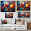 Cubism Rainbow Forms I - Cubism Canvas Prints-1482846714-1482846660