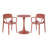 Outdoor Round Dining Set-2140889823