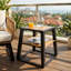 Table d'appoint d'extérieur à 2 niveaux avec tablette-133423601