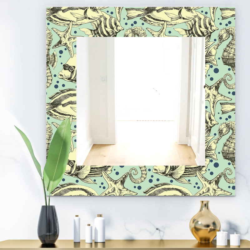 Miroir mural cost-creatures 19, H 39,4 po x l 29,5 po