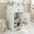 20" Single Bathroom Vanity With Ceramic Top-1595508922