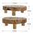 Teak 2 Piece Coffee Table Tray Set-516956604