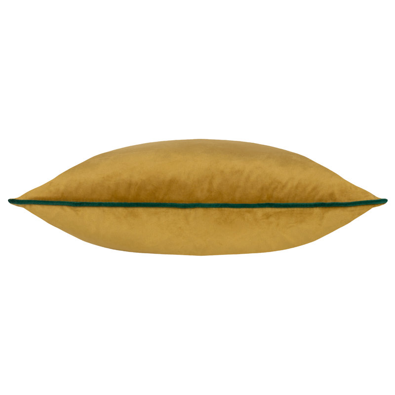 Square Cushion, Dark Yellow
