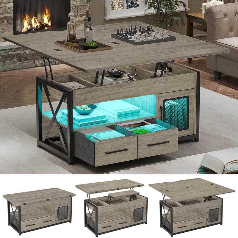 Soukaina Coffee Table, Grey