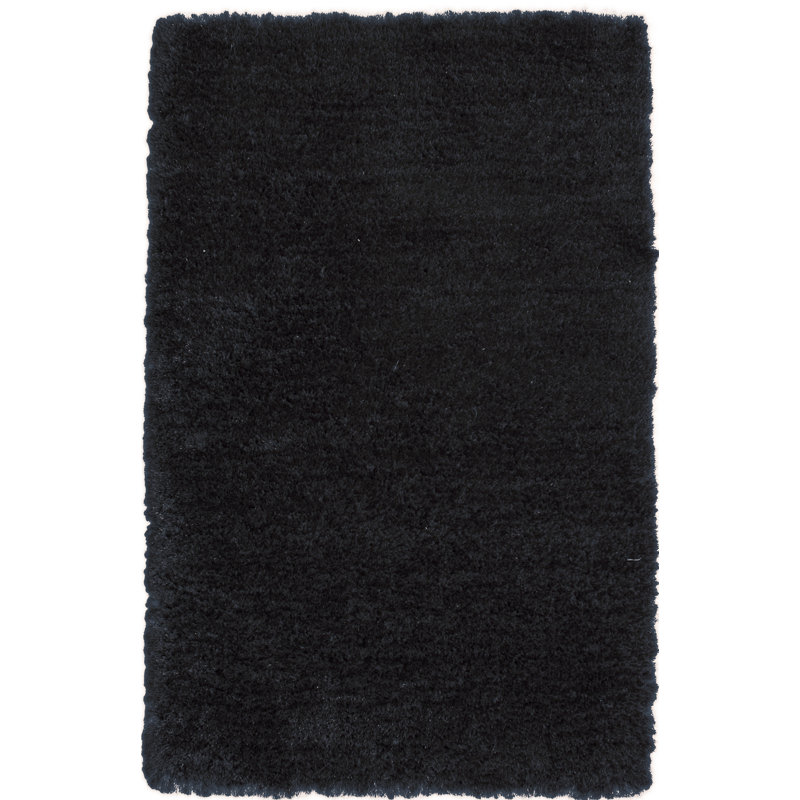 Tapis noir moelleux Funky, Rectangle 3 pi x 5 pi