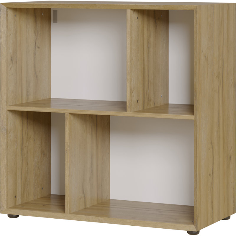 Aadham 82cm H x 80cm W Standard Bookcase