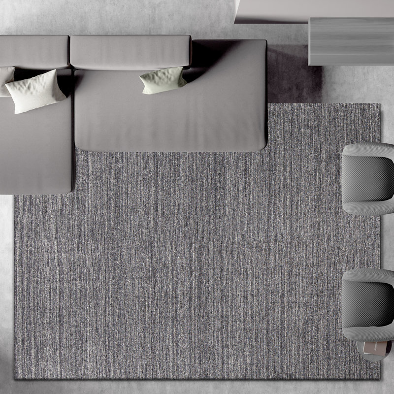 Area Rug in Charcoal