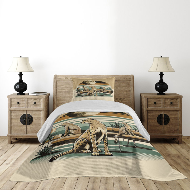 Polyester Coverlet, Twin Coverlet + 1 Standard Shams