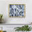 True Blue Wave II -Framed Print - Restickable