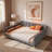 Modern Upholstered Daybed With 4 Support Legs And Button Tufted Design-902077448-902077447
