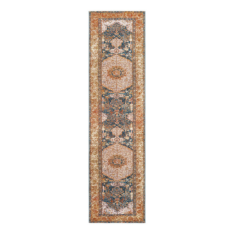 Tapis d'extérieur traditionnel, Tapis de couloir 2 pi 7 po x 10 pi