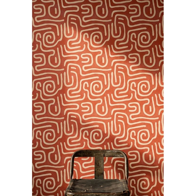Papier peint Mid Mid Century Modern, Peel and Stick