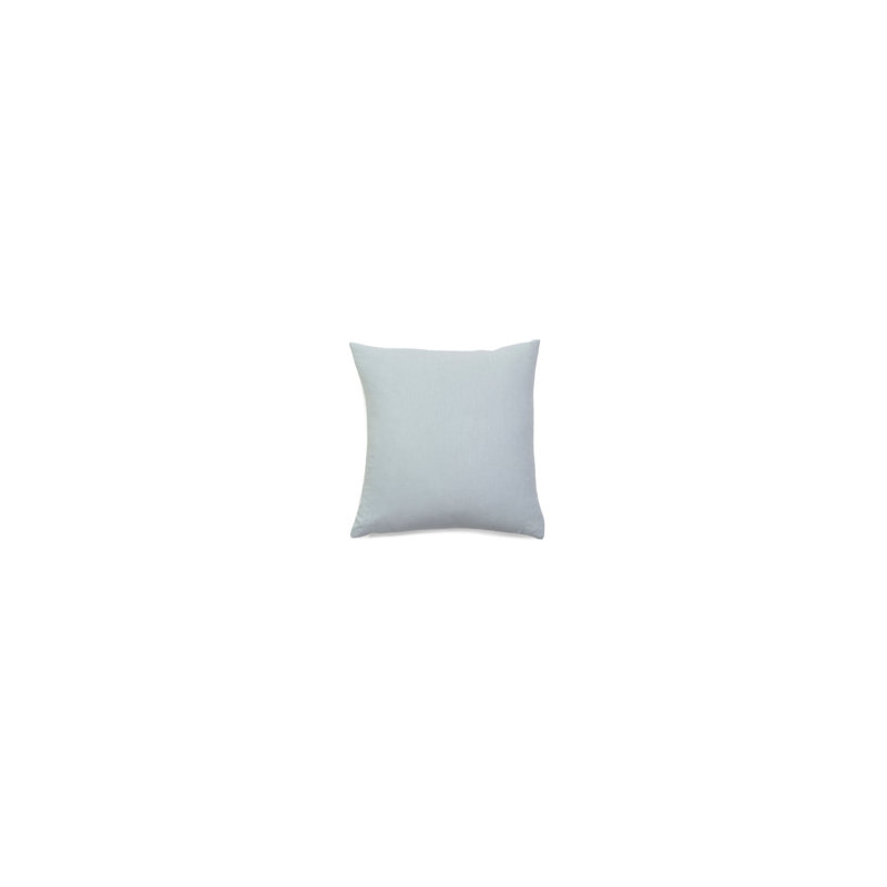 Simple Linen Pillow Cover & Insert, Sky, Square 22"