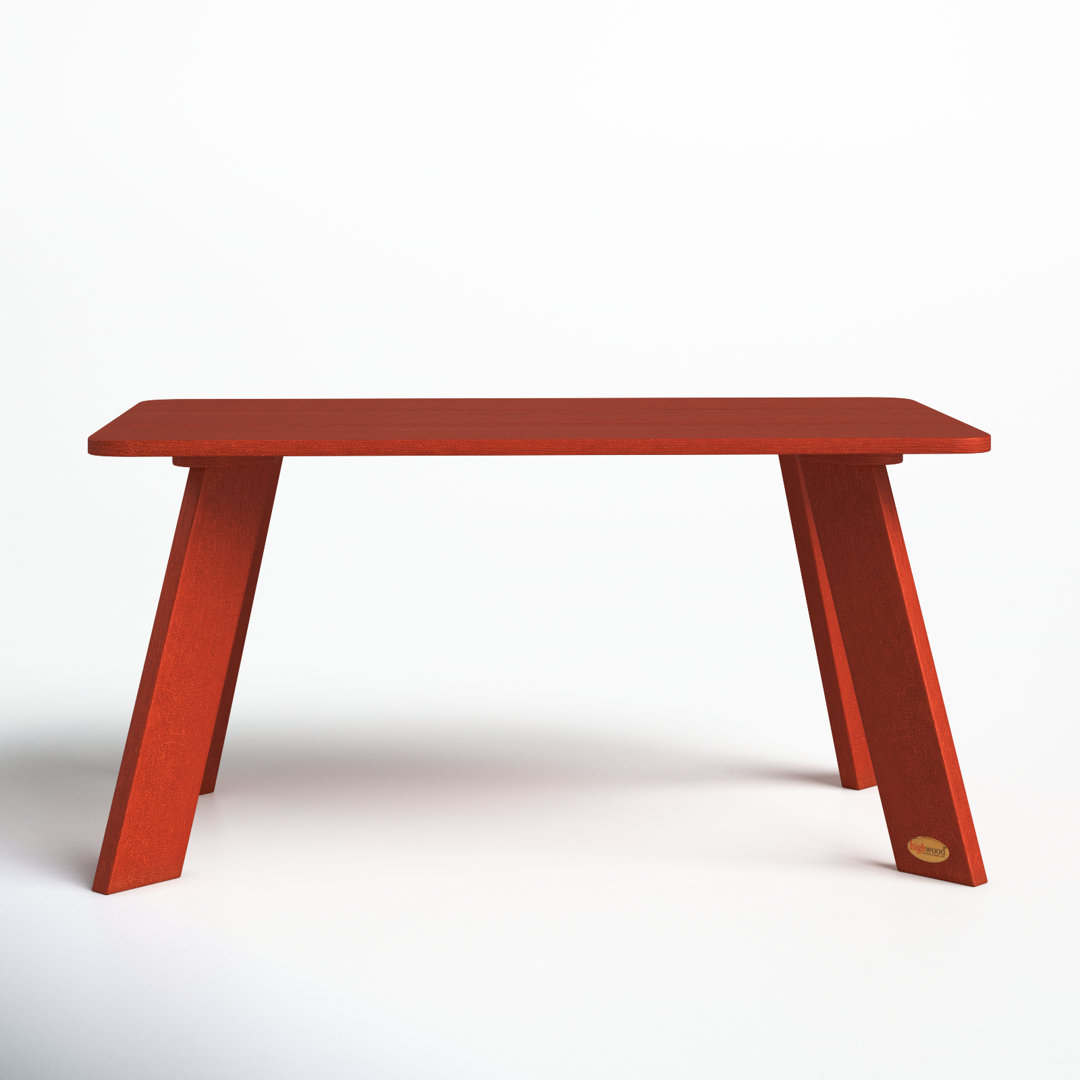 Byrnes Rectangular Folding Outdoor Coffee Table , 31'' in. W 17.75'' in. D AllModern 