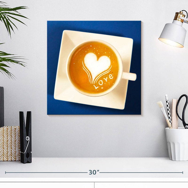 Yarlin Coffee Love, 16" H x 16" W