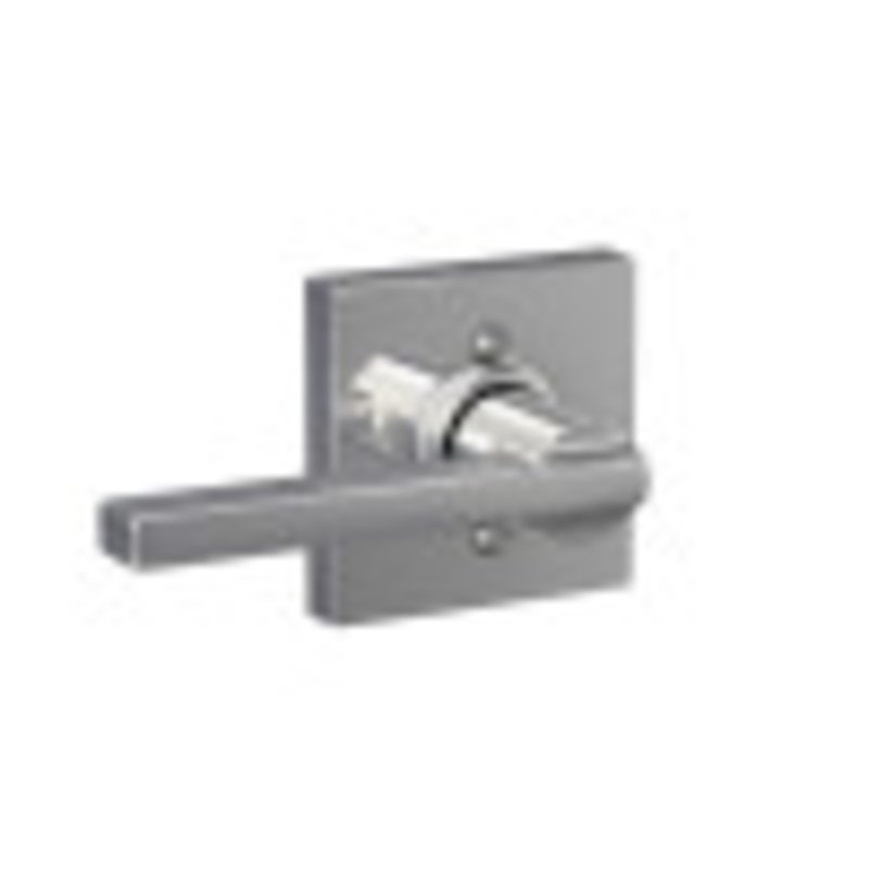 Latitude Passage Leverset with Collins Rosette, Bright Chrome