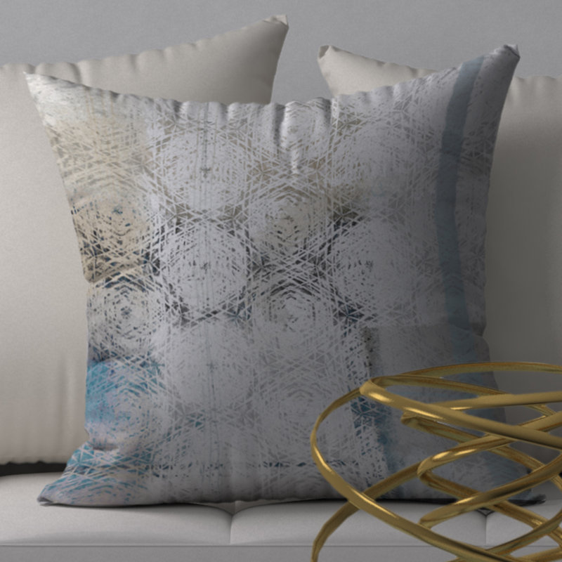 Housse de coussin décorative carrée pure et polyvalente, 18 po x 18 po