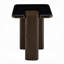 Table de bout Walshe avec marbre naturel