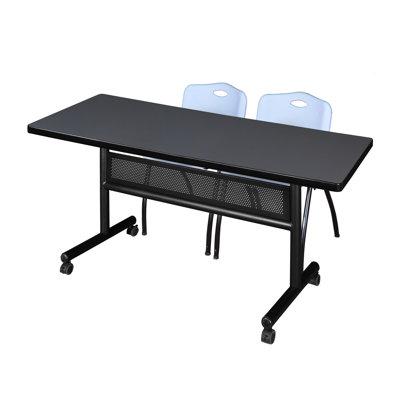 Training Table and Chair Set with Casters