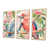 Toile naturelle avec cadre flottant