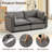 37.4" Heffernan Accent Chair Modular Sectional Sofa-118025936