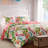 Tropics Aulne Reversible Quilt Set-123429311-39873835