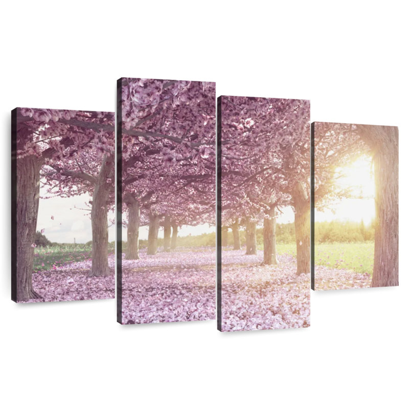 Harnek Cherry Blossom Morning, H 32 po x l 52 po