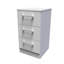 Fully Assembled Lebling 3 DrawerÂ Bedside Table-1323737344