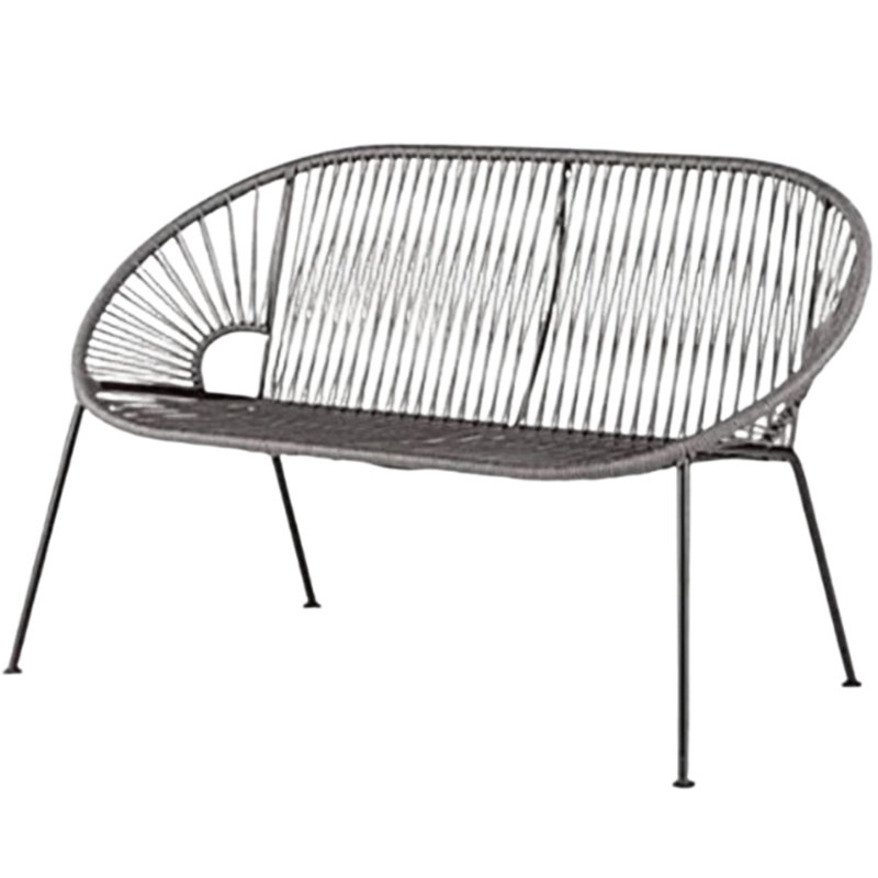 Causeuse Oclupaca, Gris