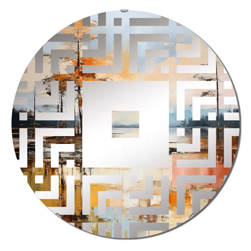 Froman - Square Wall Mirror, 23.6" x 23.6"
