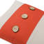 Housse de coussin décoratif décorative avec boutons en lin 12 x 20 pouces-101190186