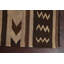 , Tapis rectangulaire tribal à teinture naturelle kilim 5 pi 1 po x 6 pi 9 po