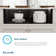 33" x 22" x 10" Double Basin Undermount Kitchen Sink with Faucet