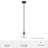 Dunshire 1 Light Noble Bronze Pendant with Glass-70776425-91296548